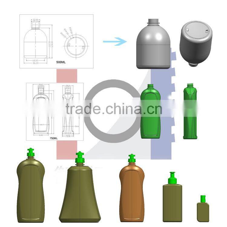 PP bottle blow molding machine