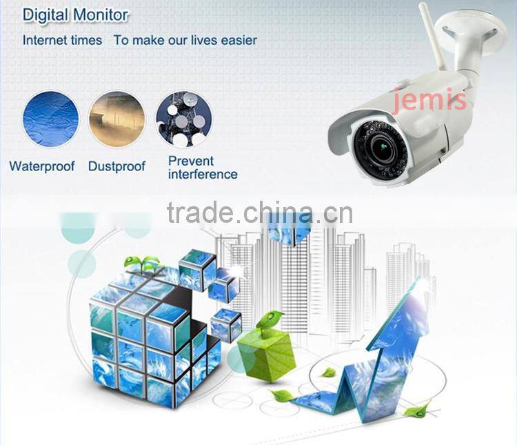 2 Megapixel Wireless H.264 ONVIF Bullet IP Security Camera JM-812VW