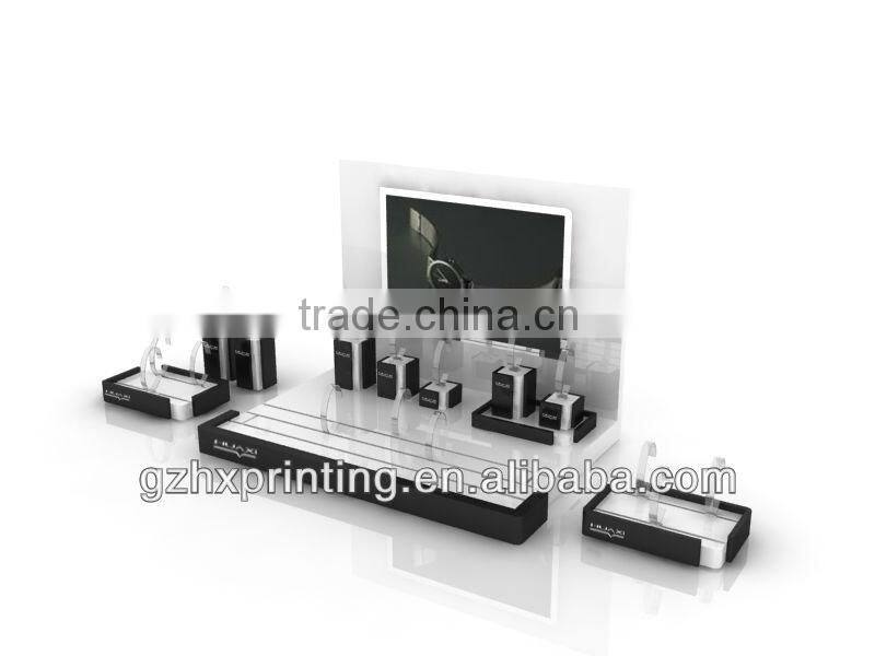 Factory Direct Sell Wood Display for Watch Wooden Watch Display Showcases