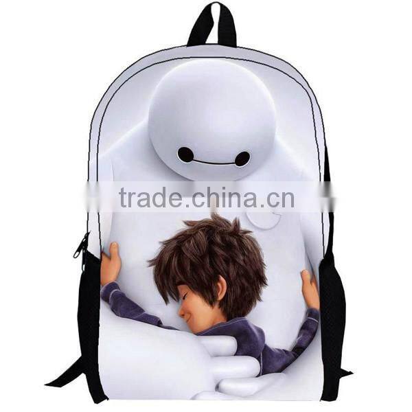2015 Promotional baymax backpack for kids