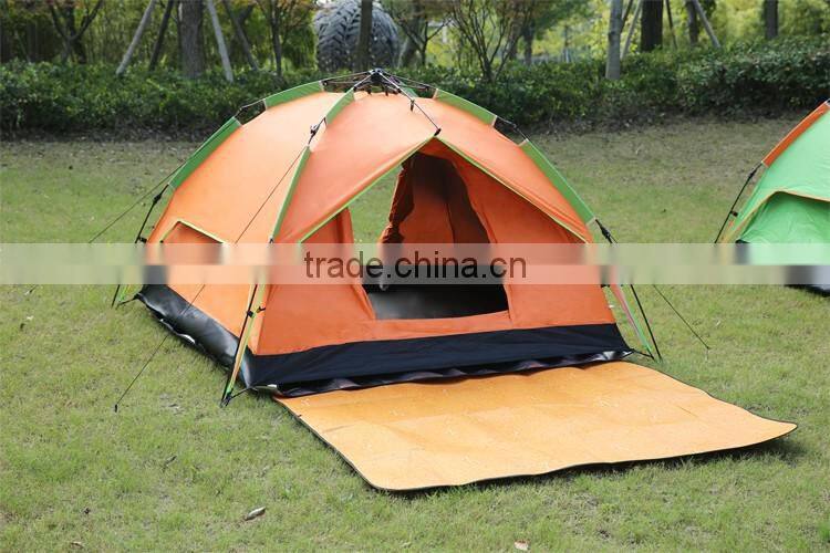 2016 new hot sale camping tent 3-4 person,automatic open tent,family tent