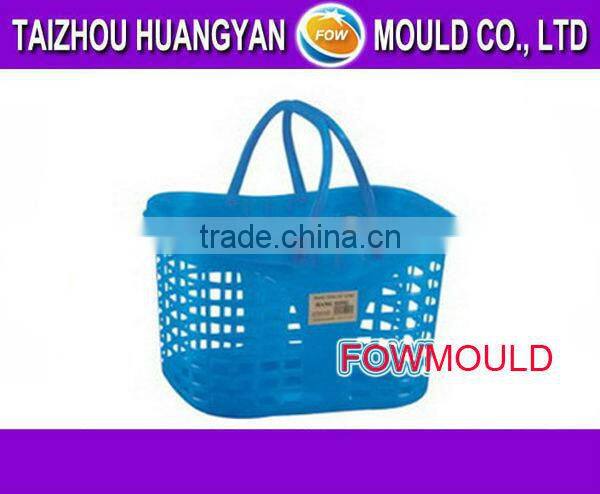 plastic shopping basket injection mould