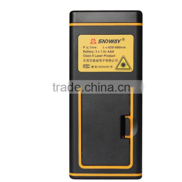 Automatic Calibration Laser Rangefinder 40m Mini Digital Laser Distance Meter