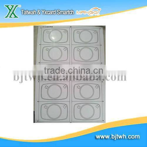 High quality RFID contactless smart card inlay