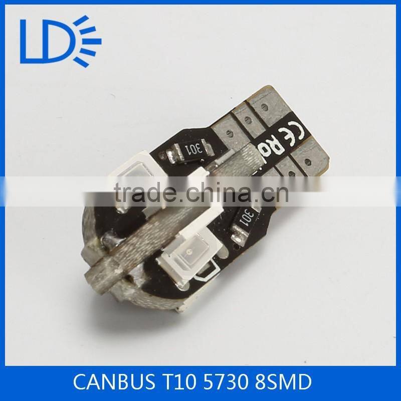 CANBUS car smd light 8pcs 5730 smd car light bulbs