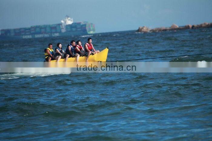 inflatable banana boat for sale / inflatable flying fish hire / single hull banana boat flying