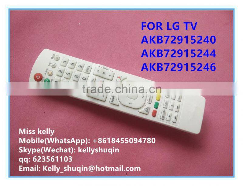 white color Remote control use For LG AKB72915240 AKB72915244 AKB72915246 Plasma LCD LED HDTV TV