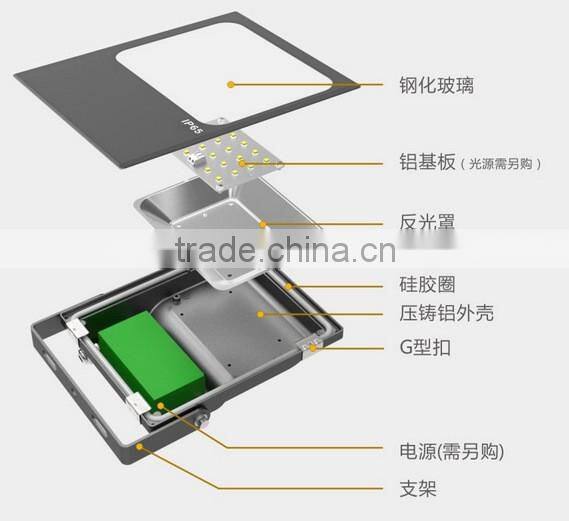 Heat Dissipation Well 50W 100W 150W High Power LED Flood Light