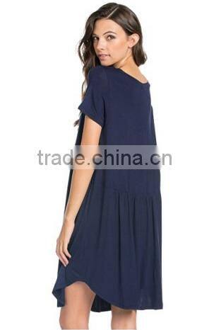 Women's Lovely Babydoll Knit Jersey Dress