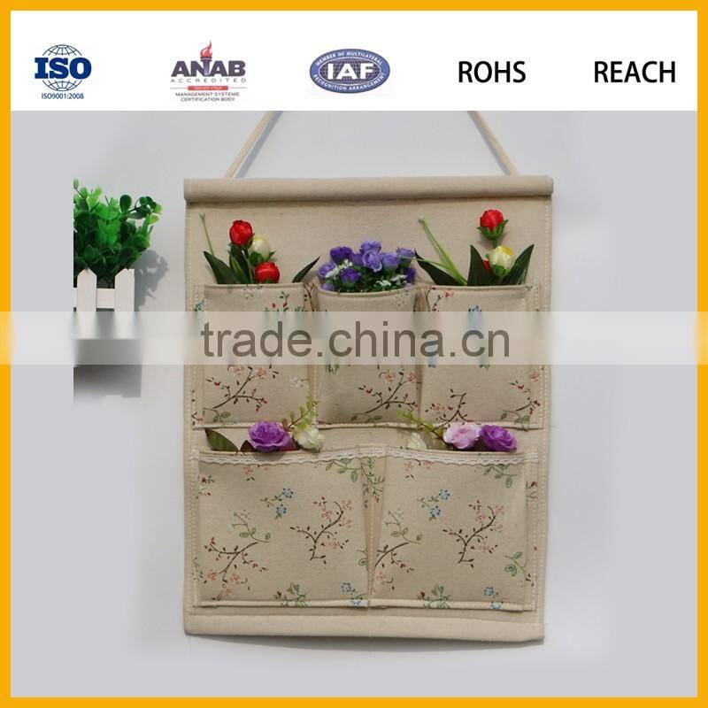 Wall Door Cloth Colorful Hanging Storage Bags Case Pocket Home Organization