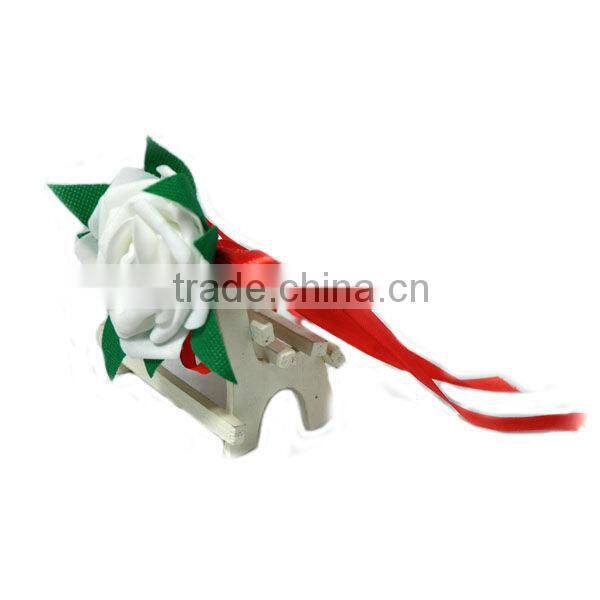 Wedding blue white pink foam rose stick flower for wedding decoration