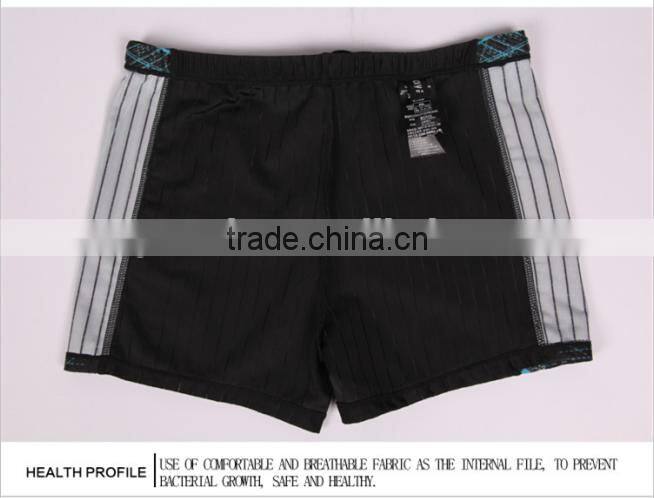 CNYE Men's Tight short Swim Trunks Swimwear with Rubber Print mens swimwear CN-1203