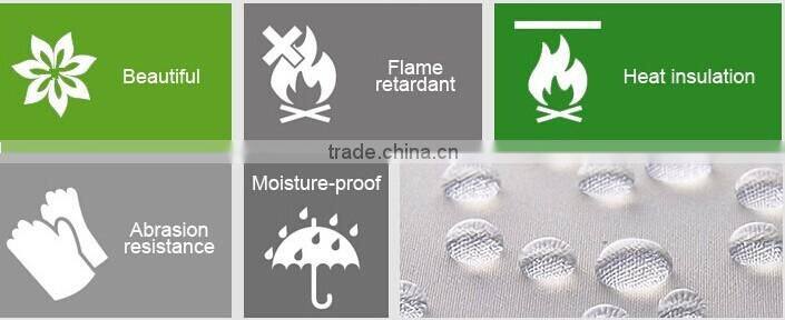 colorful fabric decorative fireproof acoustic wall panel