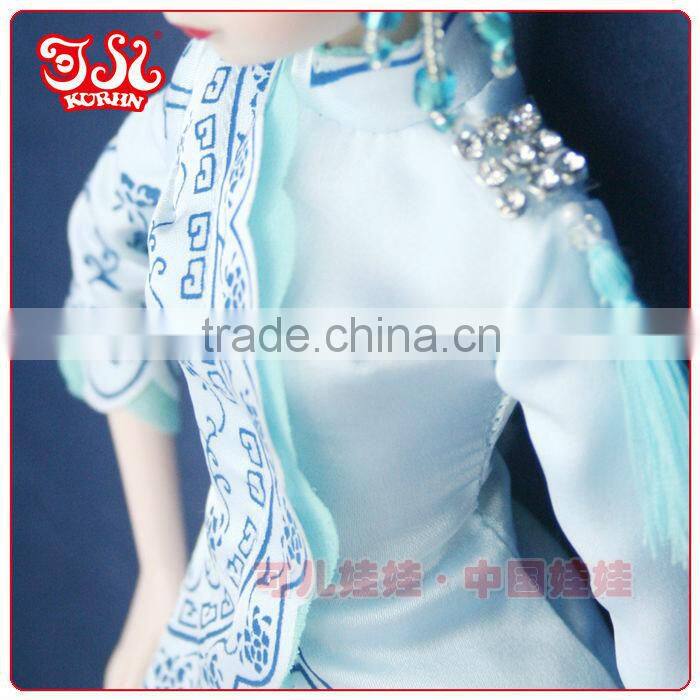 11'' or 11.5'' high end fashion Chinese lady doll gift