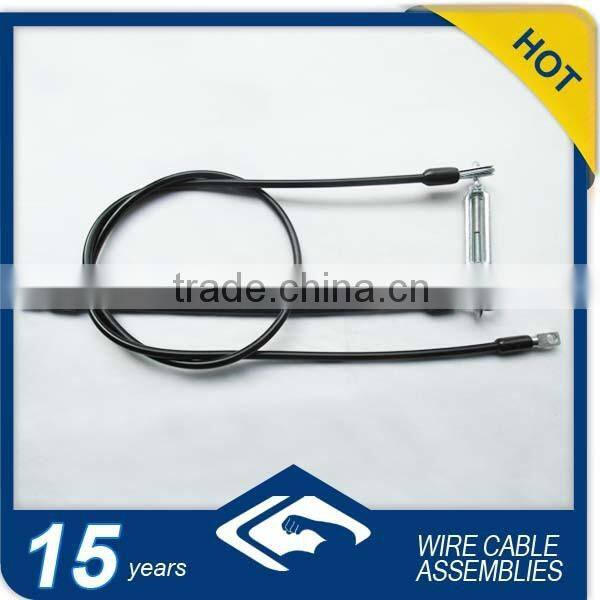 black stainless steel wire nylon coated with turnbuckle