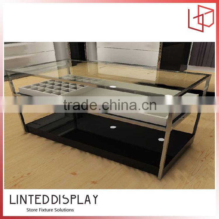 Fangle rack display glass showcase