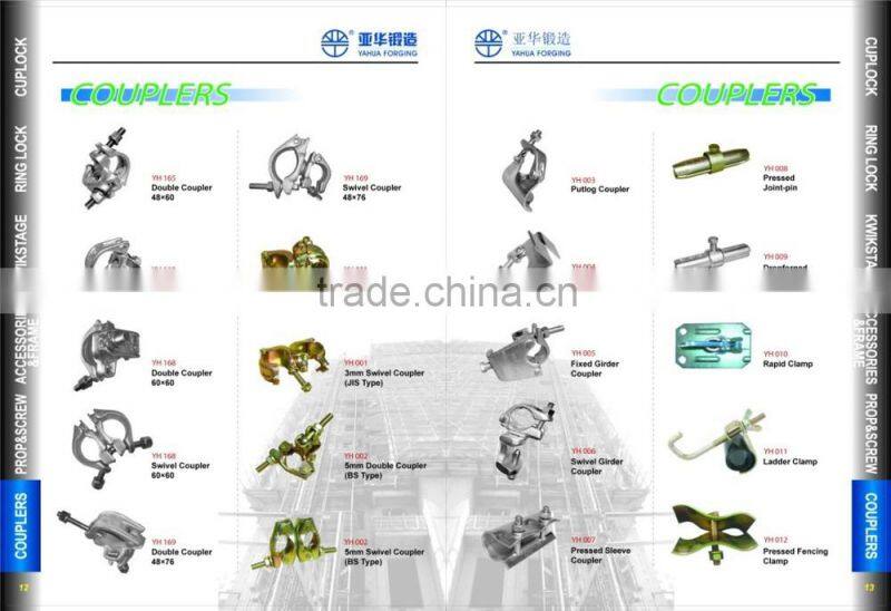 Pressed Rapid Clamp for Scaffolding Formwork