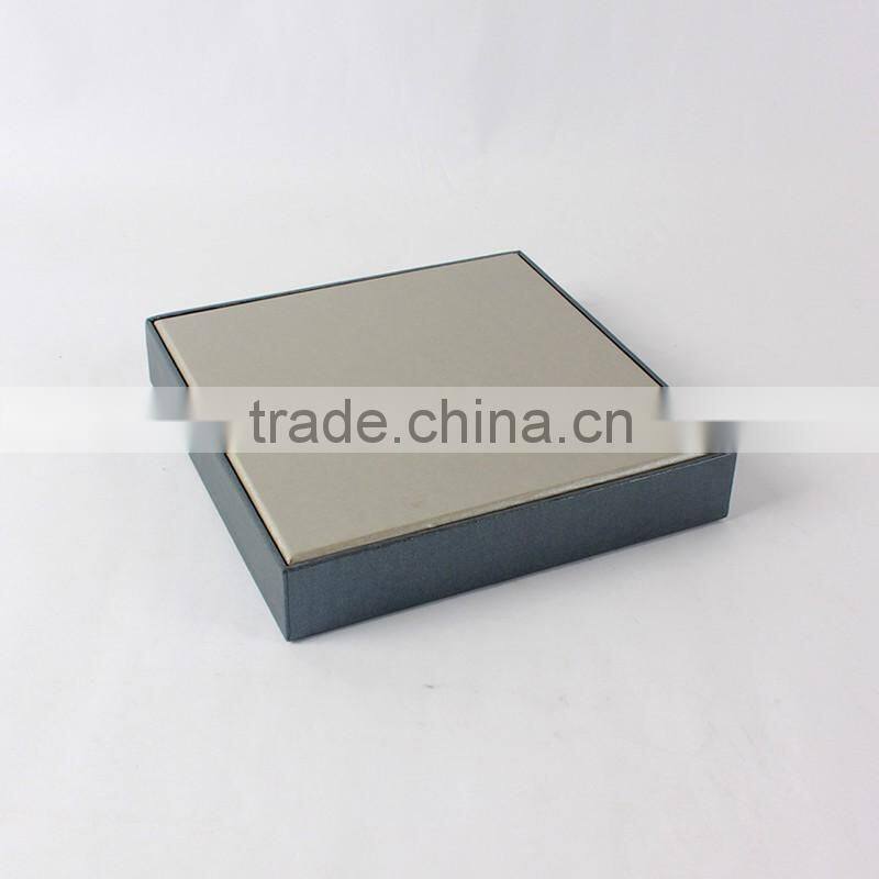 China manufacturer black carton paper box with PVC window