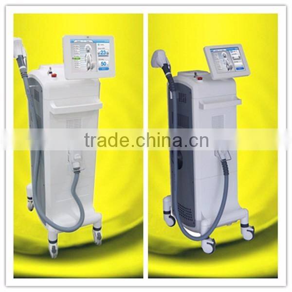 2016 New 808nm diode laser hair removal machine / alexandrite laser hair removal machine / painless hair removal machine