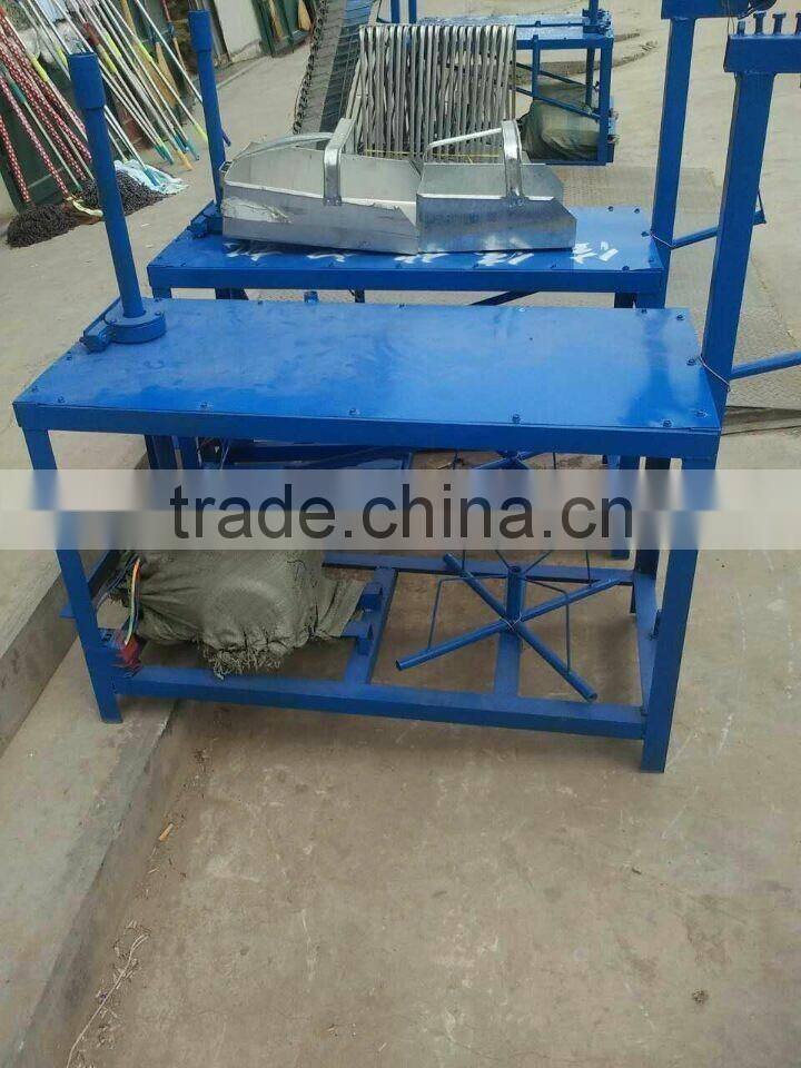 2016 best selling china top mop making machine/floor mop machine