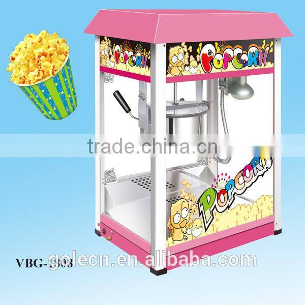 Automatic electric popcorn machine for making snack food