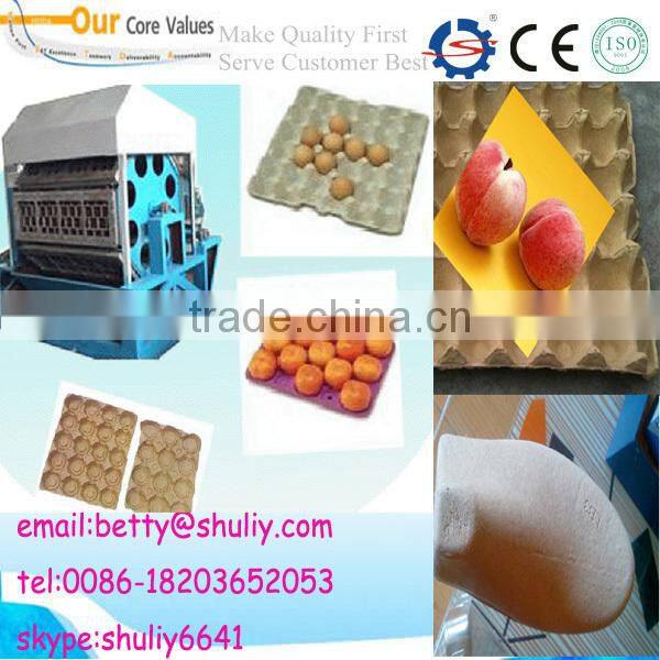 2014 hot egg tray machine/ pulp molding egg tray machine 4*8