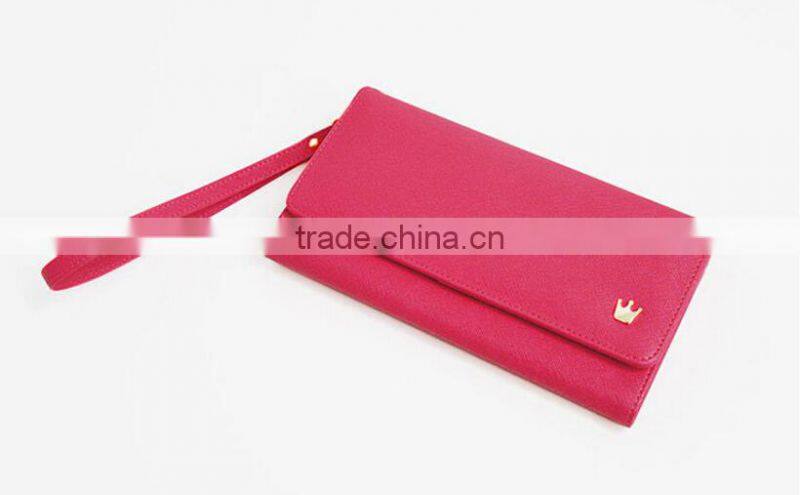 Fashion Women Wallets Day Clutch Ladies PU Leather Wallet Purse Long Hand bag Zipper Clutch Card Wallet