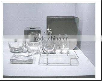 Custom design polyresin bathroom accessories