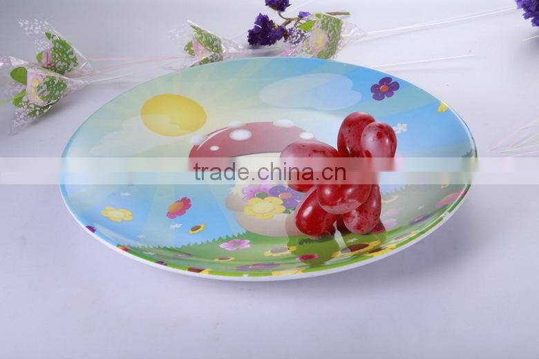 melamine sushi dish, cheap plastic dinner plate