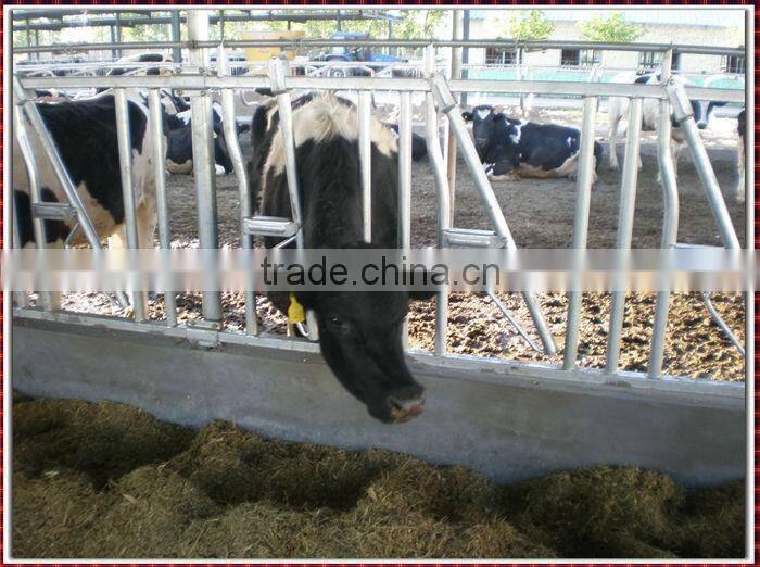 Hot dip galvanized cattle fence