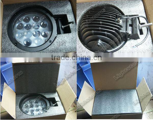 New 7'' CREE 60W LED WORK LIGHT Spot Beam Work Lamp For Roads Lamp Truck Boat Tanks Camping Light