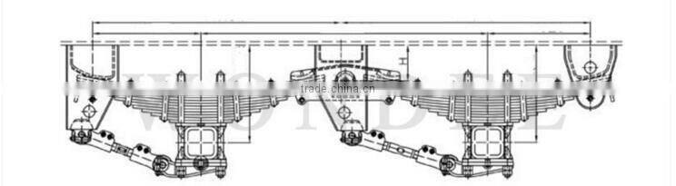 Fuwa Mechanical Suspension for Trailer