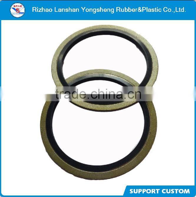 high quality rubber parts with metal bonded supplier in China