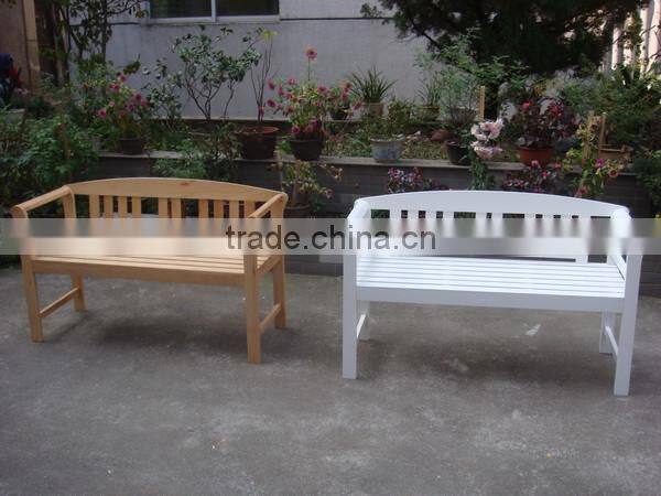 Hot Sale Wooden Bench Cast With Iron