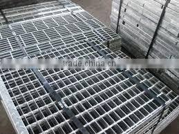 Stainless Steel Grating Serrated Galvanized Steel Grating