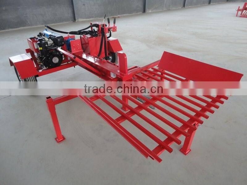 37 Ton Diesel Engine automatic hydraulic log splitter with CE approved