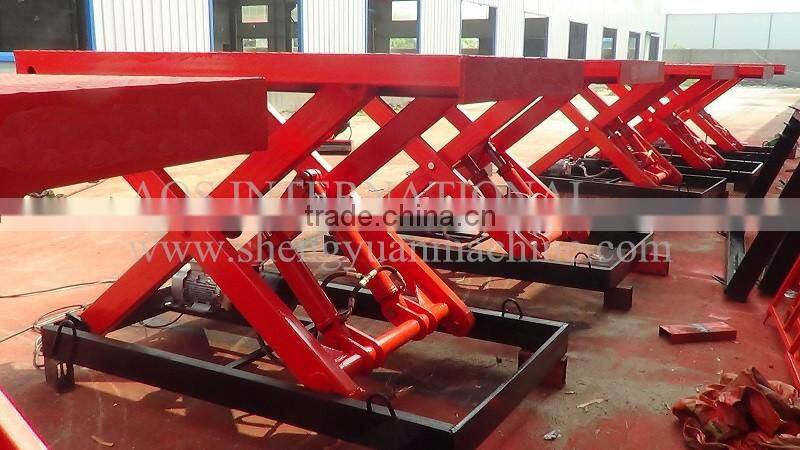 Stationary Scissor Cargo Lift Table 2000kg Capacity, 3.4m Height