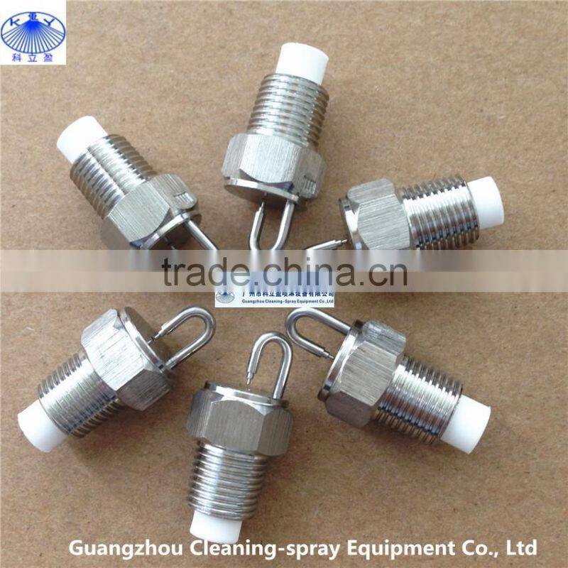 Ruby orifice mist spray nozzle with ss filter