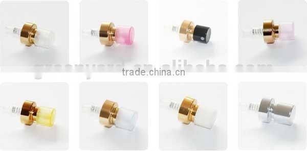 Metal Ferrule & Plastic Actuator,crimp spray pump