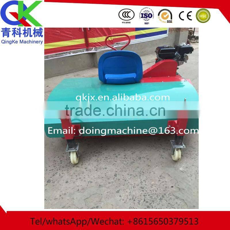 Diesel brush grass machine for artificial turf