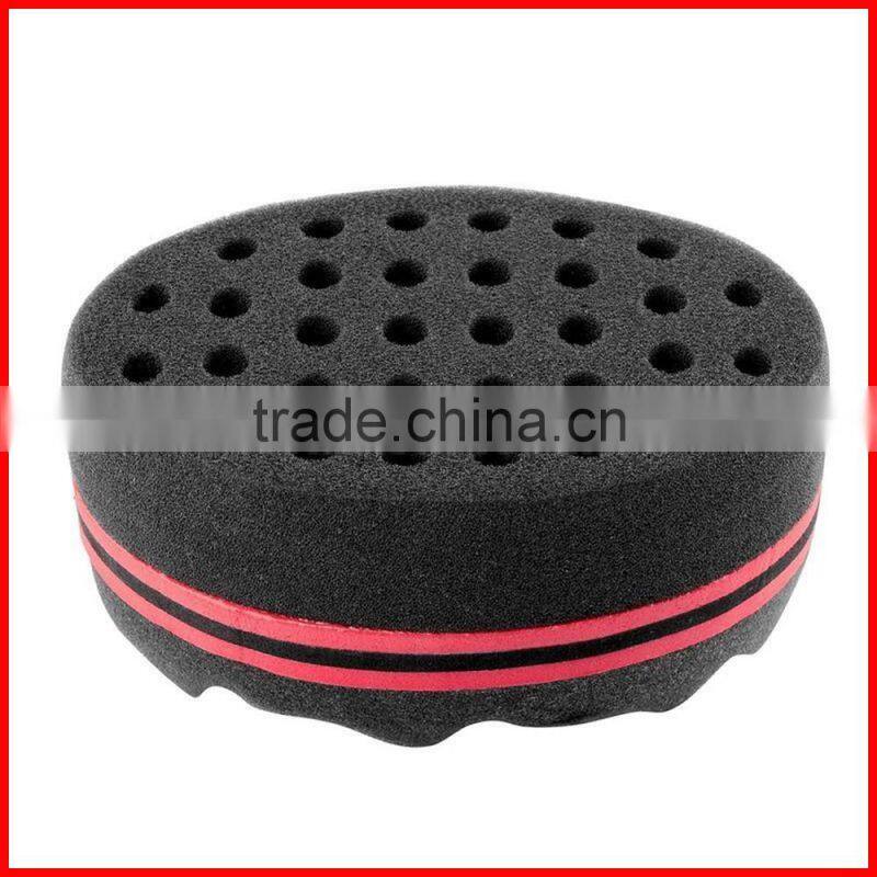 Wave Barber Hair Brush Sponge for Dreads Afro Locs Twist Curls Coil Magic Tool