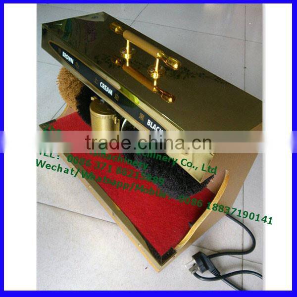 Easy operation shoe polisher machine on promotion