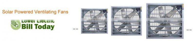 250W Wall Mounted Solar DC Heat Extractor Box Fan