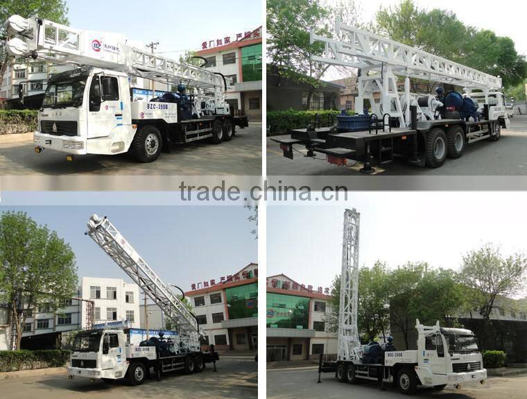 tractor mounted drilling rig