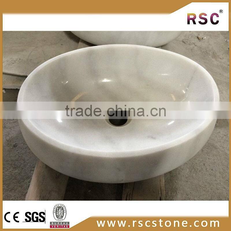 Cheap fashinable white granite kitchen/bathroom sink for hot sale
