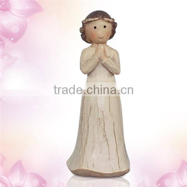Polyresin fashion angel figurines