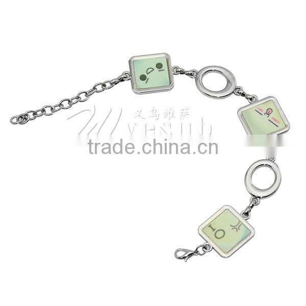 2016 New Design Abaya Sublimation Bracelet in Zinc Alloy Jewelry