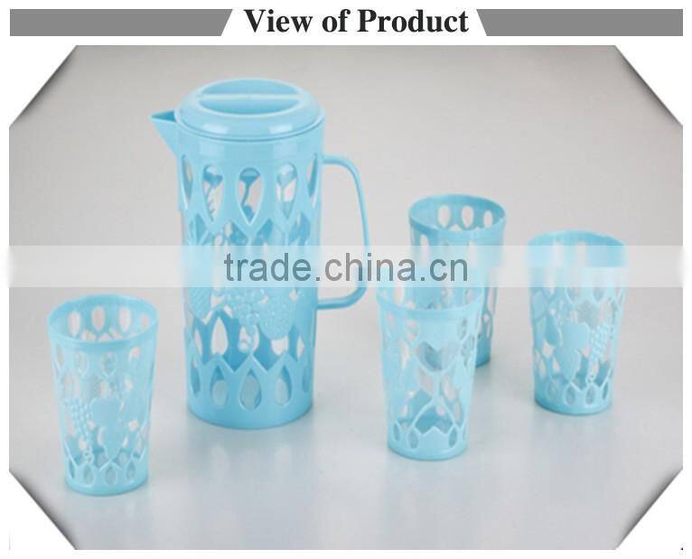 Competitive price plastic water jug with side handle for sale