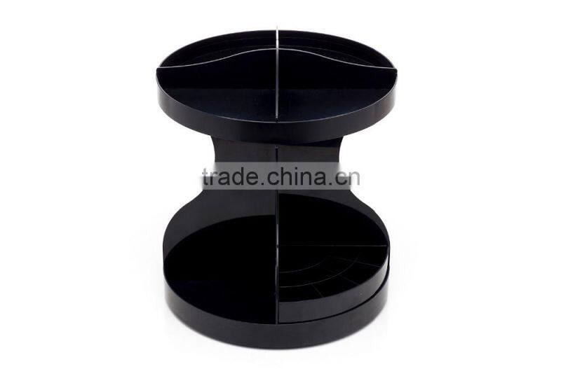 Hot selling beautiful 2 tier cosmetic box