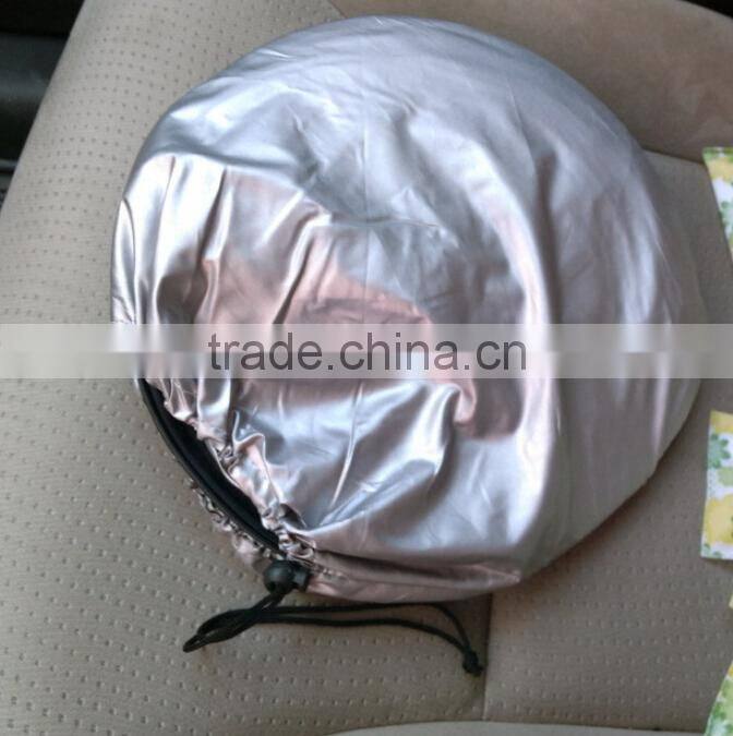 Foldable Car Window Sunshade With Suction Cups